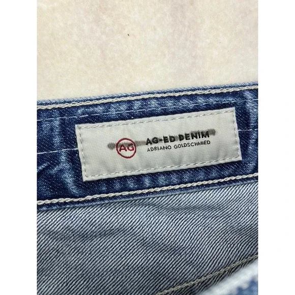 AG Adriano Goldschmied The Ex Boyfriend Slim Jeans Distressed Women's Size 29 - Picture 3 of 13